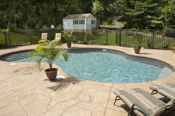 Concrete Pool Deck Repair in New Albany