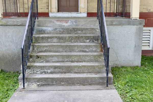 Staircase Concrete Repair in New Albany