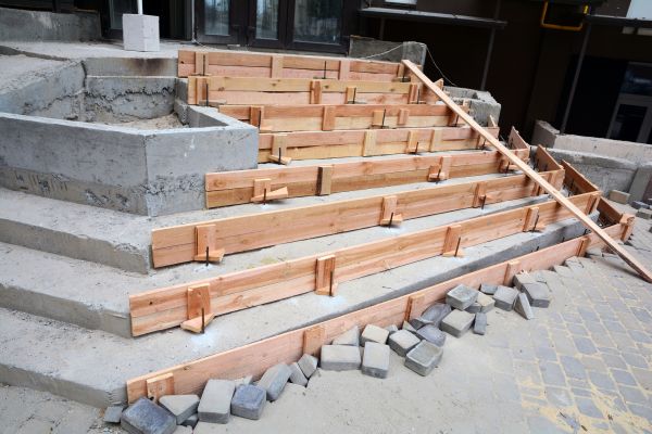 Cement Step Repair in New Albany