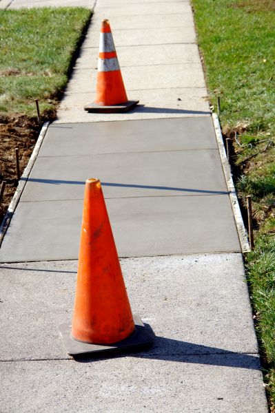 Sidewalk Panel Replacement in New Albany