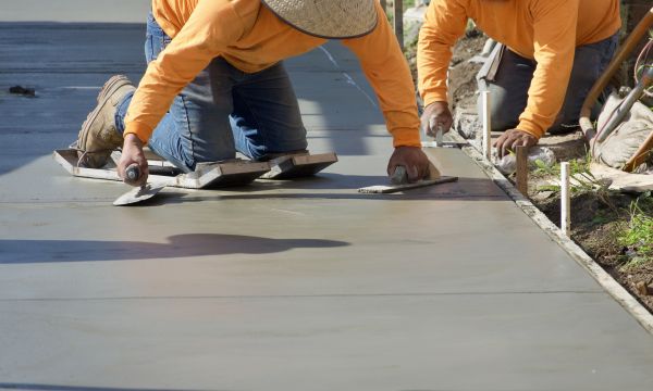 Concrete Pad Repair in New Albany