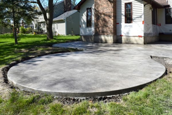 Patio Concrete Repair in New Albany
