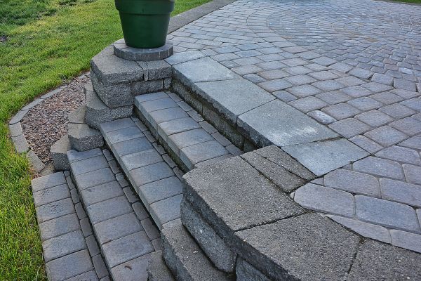 Patio Step Repair in New Albany