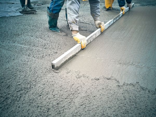 Porch Concrete Resurfacing in New Albany