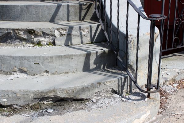 Cement Stairs Repair in New Albany