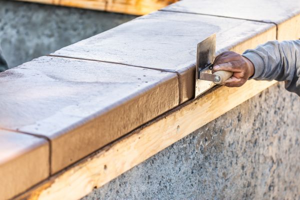 Concrete Coping Repair in New Albany