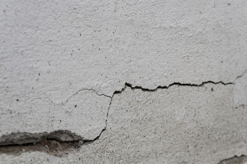 Repaired Foundation Crack